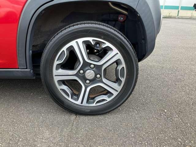 ハスラー Ｘ　衝突被害軽減ブレーキシステム・ナビ付・２　ナビ付き　フルオートエアコン　盗難警報装置　シートヒーター付　助手席エアバッグ　スマ－トキ－　運転席エアバッグ　横滑り防止システム　キーレスエントリー　ＡＷ（15枚目）