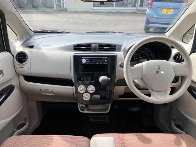 eKワゴン E オーディオ キーレス シートヒーター ベ 整備記録簿 WAB PS PW 運転席側シートヒーター キーレスキー ベンチシート ABS AC エアバック(5枚目)