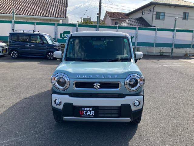 ハスラー ハイブリッドXターボ 全方位モニター付きメモリーナビゲーション クリソナ カーナビ 前席シートヒーター クルーズコントロール バックモニター ターボ車 フルオートエアコン キーフリー アルミホイール メモリーナビ パワステ(5枚目)