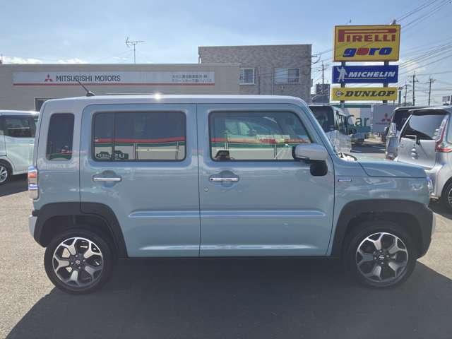 ハスラー ハイブリッドXターボ 全方位モニター付きメモリーナビゲーション クリソナ カーナビ 前席シートヒーター クルーズコントロール バックモニター ターボ車 フルオートエアコン キーフリー アルミホイール メモリーナビ パワステ(6枚目)