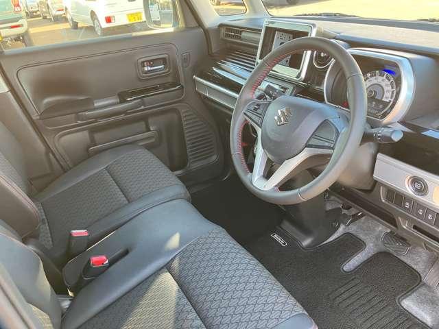 スペーシアカスタム ハイブリッドＸＳ　両側電動スライドドア　両側パワ－スライドドア　スマキー　ソナー　キーレスエントリー　アイドルストップ　シートＨ　フルフラットシート　オートエアコン　ベンチシート　サイドエアバッグ　アルミホイール　ＰＳ（16枚目）