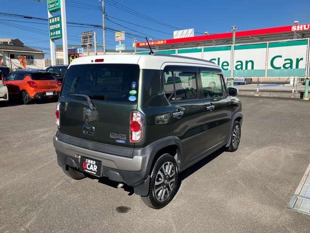 ハスラー ＪスタイルＩＩターボ　ナビ・全方位カメラ付きバックカメラ　エアバック　ターボモデル　横滑防止　エアコン　パワーウィンドウ　Ｉストップ　クルーズコントロール　盗難防止システム　スマートキー　ＡＢＳ　ベンチシート　アルミ（7枚目）