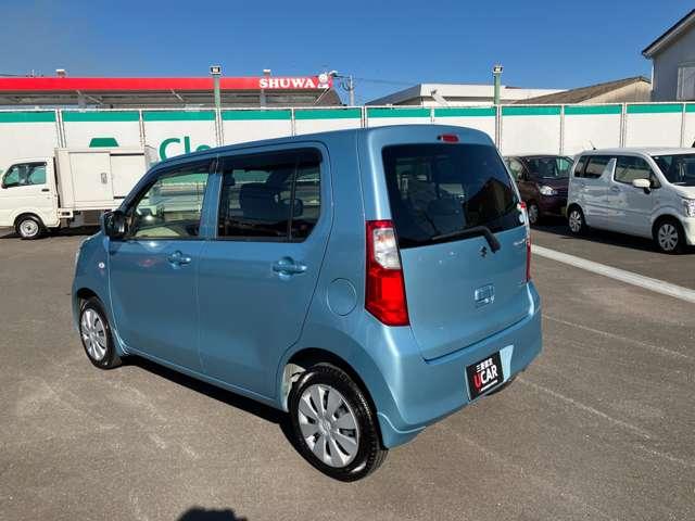 ワゴンR FX CDオーディオ付 シ-トヒ-タ- Aストップ 盗難防止 AUTOエアコン Wエアバッグ キーレス ABS エアバック パワーウィンド ベンチ パワステ(9枚目)