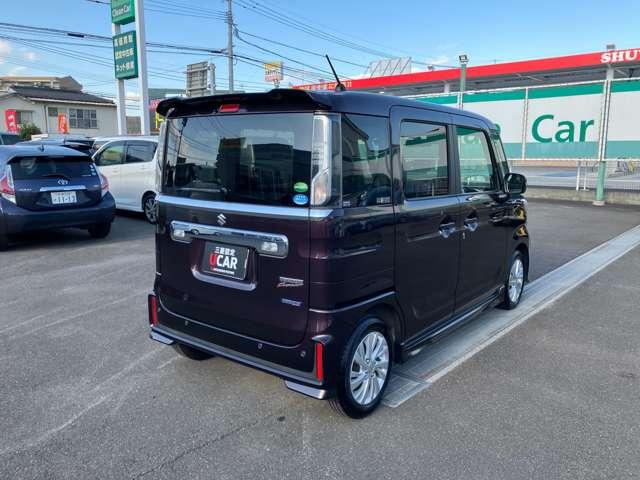 スペーシアカスタム ハイブリッドGS 片側電動スライドドア・ドラレコ連動ナビ・ 前後誤発進抑制機能 ESP シートH イモビライザー 運転席助手席エアバック スマートキー サイドエアバッグ アルミホイール フルフラットシート エアコン(7枚目)