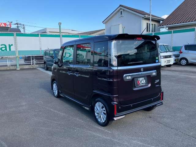 スペーシアカスタム ハイブリッドGS 片側電動スライドドア・ドラレコ連動ナビ・ 前後誤発進抑制機能 ESP シートH イモビライザー 運転席助手席エアバック スマートキー サイドエアバッグ アルミホイール フルフラットシート エアコン(9枚目)