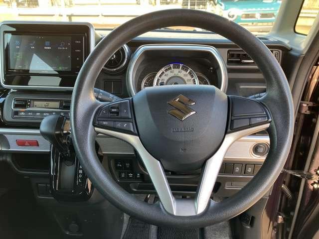 スペーシアカスタム ハイブリッドGS 片側電動スライドドア・ドラレコ連動ナビ・ 前後誤発進抑制機能 ESP シートH イモビライザー 運転席助手席エアバック スマートキー サイドエアバッグ アルミホイール フルフラットシート エアコン(19枚目)