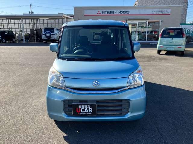 スペーシア Ｘ　ナビ・バックカメラ・片側電動スライドドア　カーナビ　シートヒータ　片側電動両側スライドドア　エネチャージ　ＡＡＣ　イモビライザー　メモリーナビゲーション　スマートキー　エアバック　ＡＢＳ　ベンチシート（3枚目）