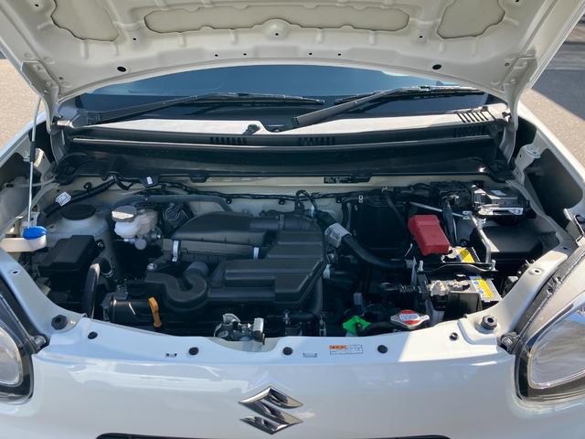 アルト Ａ　キーレス・パワーウィンドウ　カーテンエアバック　助手席エアバック　運転席エアバック　マニュアルエアコン　パワステ　横滑り防止装置　ＡＢＳ　アイドルストップ　キーレスエントリーキー　バックセンサー（55枚目）