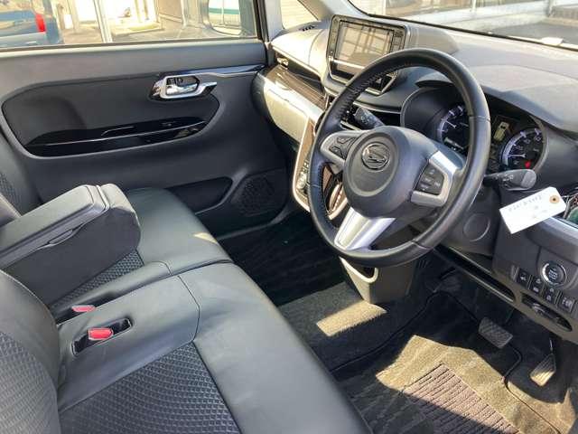 ムーヴ カスタム　ＲＳ　ハイパーＳＡＩＩＩ　ナビ・バックカメラ・ドライブレコーダー　盗難防止装置　ターボモデル　シートヒータ　メモリナビ　パワステ　スマートキー　キーレス　オートエアコン　ＡＢＳ　横滑り防止　パワーウィンドウ　ベンチシート　ナビ（18枚目）