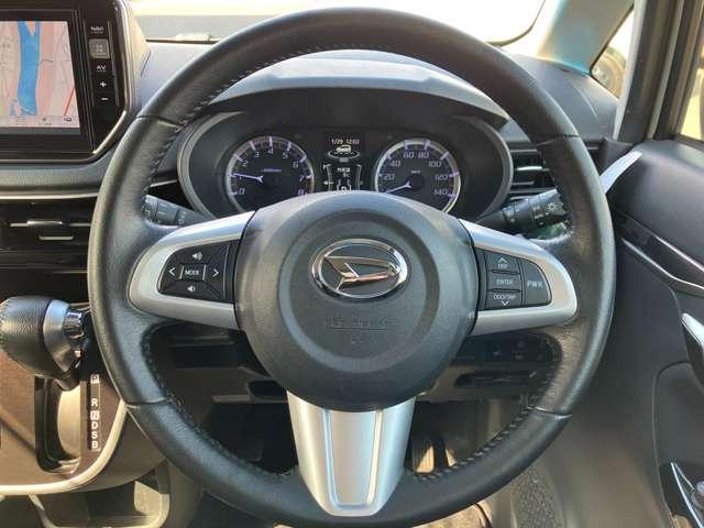 ムーヴ カスタム　ＲＳ　ハイパーＳＡＩＩＩ　ナビ・バックカメラ・ドライブレコーダー　盗難防止装置　ターボモデル　シートヒータ　メモリナビ　パワステ　スマートキー　キーレス　オートエアコン　ＡＢＳ　横滑り防止　パワーウィンドウ　ベンチシート　ナビ（19枚目）