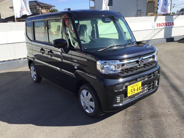 スペーシア ハイブリッドX 全周囲カメラ 両側電動スライドドア ナビ TV クリアランスソナー レーンアシスト 衝突被害軽減システム LEDヘッドランプ スマートキー アイドリングストップ シートヒーター ベンチシート CVT(15枚目)