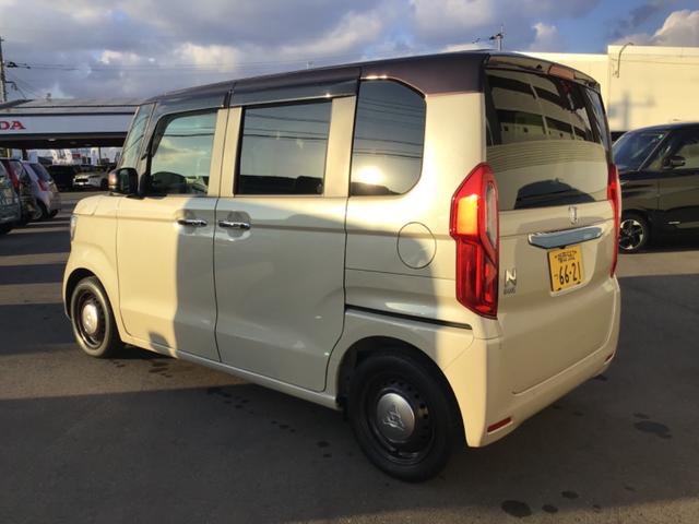 Ｎ－ＢＯＸ Ｌ・ターボ　ＥＴＣ　バックカメラ　両側電動スライドドア　クリアランスソナー　オートクルーズコントロール　レーンアシスト　衝突被害軽減システム　オートライト　スマートキー　アイドリングストップ　電動格納ミラー（18枚目）