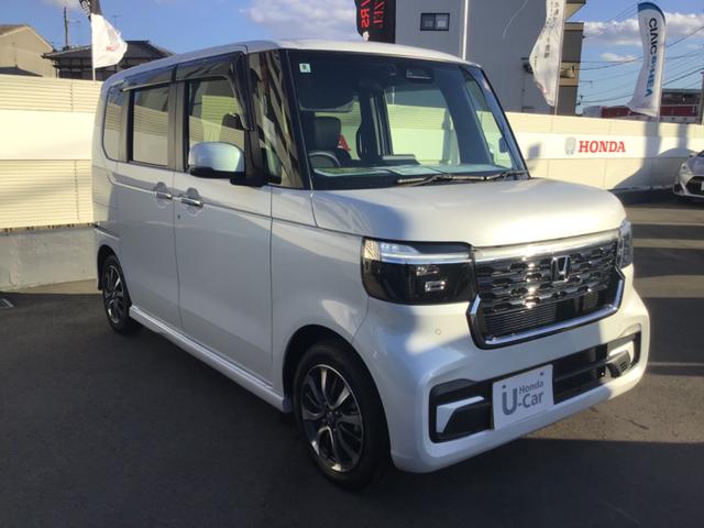 Ｎ－ＢＯＸカスタム ベースグレード　ＥＴＣ　バックカメラ　両側スライド・片側電動　ナビ　クリアランスソナー　オートクルーズコントロール　レーンアシスト　衝突被害軽減システム　オートライト　ＬＥＤヘッドランプ　スマートキー（13枚目）