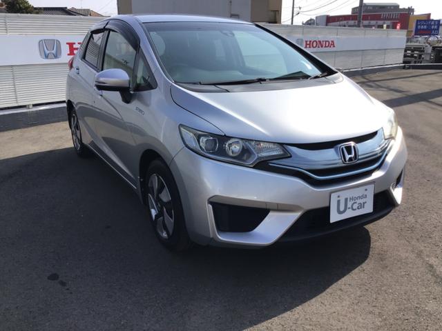 フィットハイブリッド Fパッケージ ハイブリッド ETC バックカメラ ナビ TV オートクルーズコントロール オートライト スマートキー アイドリングストップ 電動格納ミラー AT 盗難防止システム 衝突安全ボディ CD DVD再生(13枚目)