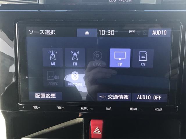 ルーミー カスタムG ETC ナビ TV 両側電動スライドドア クリアランスソナー オートクルーズコントロール 衝突被害軽減システム アルミホイール オートライト LEDヘッドランプ スマートキー アイドリングストップ(6枚目)