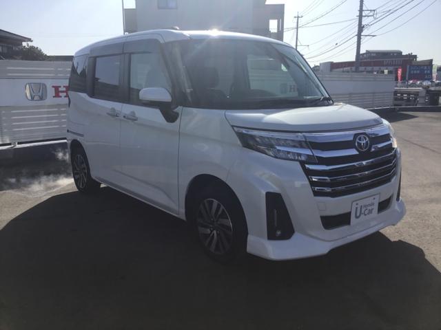 ルーミー カスタムG ETC ナビ TV 両側電動スライドドア クリアランスソナー オートクルーズコントロール 衝突被害軽減システム アルミホイール オートライト LEDヘッドランプ スマートキー アイドリングストップ(13枚目)