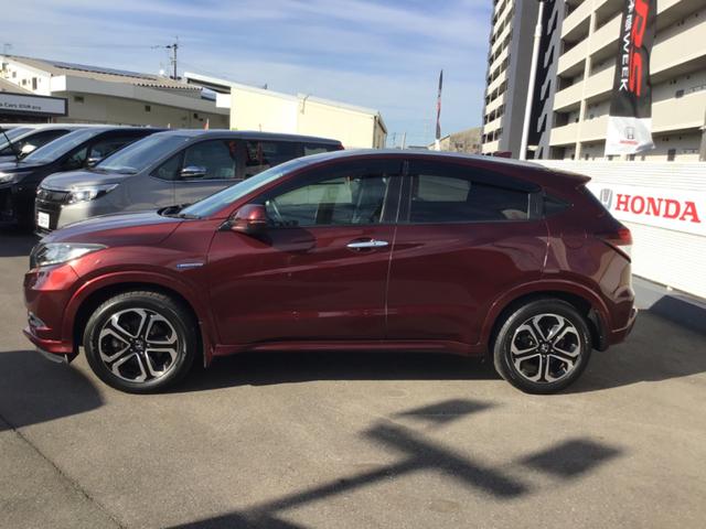 ヴェゼル ハイブリッドZ ドライブレコーダー ETC バックカメラ オートクルーズコントロール 衝突被害軽減システム TV オートライト LEDヘッドランプ アルミホイール スマートキー アイドリングストップ 電動格納ミラー(2枚目)