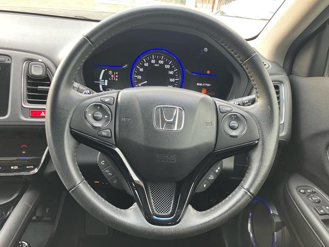 ヴェゼル ハイブリッドＸ　あんしんパッケージ　メモリーナビ　フルセグテレビ　バックカメラ　アルミ　ＥＴＣ　衝突被害軽減システム　アイドリングストップ　スマートキー　プッシュスタート（29枚目）