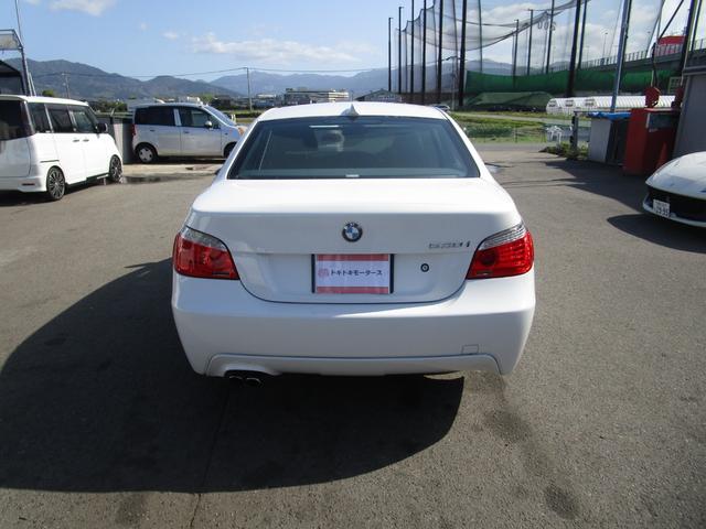 530i Mスポーツパッケージ 後期 クルコン ハーフレザー HDDナビ CD ETC シートヒーター ナビ CD キーレス 記録簿(6枚目)