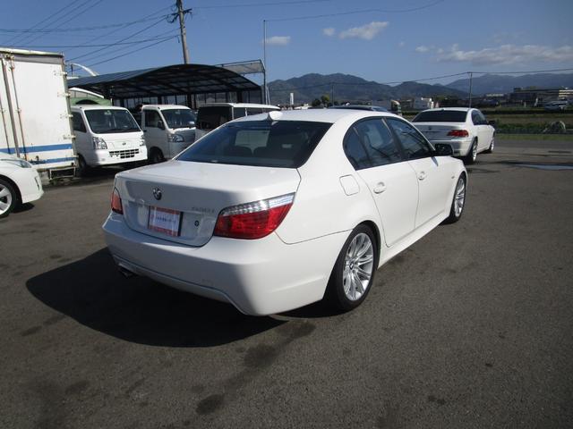 530i Mスポーツパッケージ 後期 クルコン ハーフレザー HDDナビ CD ETC シートヒーター ナビ CD キーレス 記録簿(7枚目)