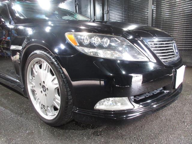 ＬＳ ＬＳ４６０　バージョンＣ　サンルーフ　黒革　クルコン　ＨＤＤナビ　ＤＶＤ　ＣＤ　Ｂカメラ　ＥＴＣ　ＷＡＬＤフルエアロ　ＷＡＬＤフェンダー　ＬＥＤヘッドライト　スマートキー　プッシュスタート（21枚目）