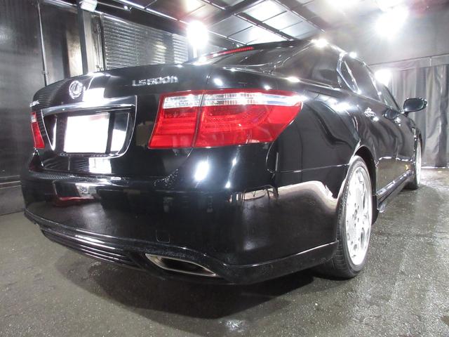 ＬＳ ＬＳ４６０　バージョンＣ　サンルーフ　黒革　クルコン　ＨＤＤナビ　ＤＶＤ　ＣＤ　Ｂカメラ　ＥＴＣ　ＷＡＬＤフルエアロ　ＷＡＬＤフェンダー　ＬＥＤヘッドライト　スマートキー　プッシュスタート（28枚目）