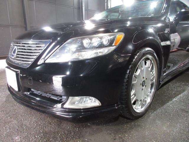 ＬＳ ＬＳ４６０　バージョンＣ　サンルーフ　黒革　クルコン　ＨＤＤナビ　ＤＶＤ　ＣＤ　Ｂカメラ　ＥＴＣ　ＷＡＬＤフルエアロ　ＷＡＬＤフェンダー　ＬＥＤヘッドライト　スマートキー　プッシュスタート（38枚目）