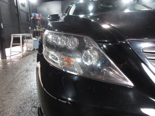ＬＳ ＬＳ４６０　バージョンＣ　サンルーフ　黒革　クルコン　ＨＤＤナビ　ＤＶＤ　ＣＤ　Ｂカメラ　ＥＴＣ　ＷＡＬＤフルエアロ　ＷＡＬＤフェンダー　ＬＥＤヘッドライト　スマートキー　プッシュスタート（61枚目）