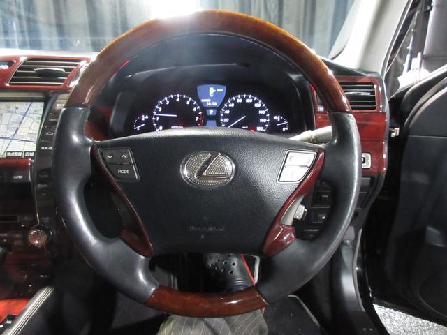 ＬＳ ＬＳ４６０　バージョンＣ　サンルーフ　黒革　クルコン　ＨＤＤナビ　ＤＶＤ　ＣＤ　Ｂカメラ　ＥＴＣ　ＷＡＬＤフルエアロ　ＷＡＬＤフェンダー　ＬＥＤヘッドライト　スマートキー　プッシュスタート（64枚目）