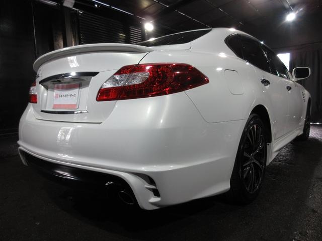 フーガ ３７０ＧＴ　クルコン　黒革　インパルエアロ　グリル　ダクト　ＨＤＤナビ　Ｂｌｕｅｔｏｏｔｈ　フルセグ　ＤＶＤ　ＣＤ　Ｂカメラ　ＥＴＣ　シートヒーター　クーラー　オットマン　社外１９ＡＷ　スマートキー（28枚目）