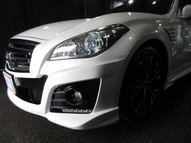 フーガ ３７０ＧＴ　クルコン　黒革　インパルエアロ　グリル　ダクト　ＨＤＤナビ　Ｂｌｕｅｔｏｏｔｈ　フルセグ　ＤＶＤ　ＣＤ　Ｂカメラ　ＥＴＣ　シートヒーター　クーラー　オットマン　社外１９ＡＷ　スマートキー（38枚目）