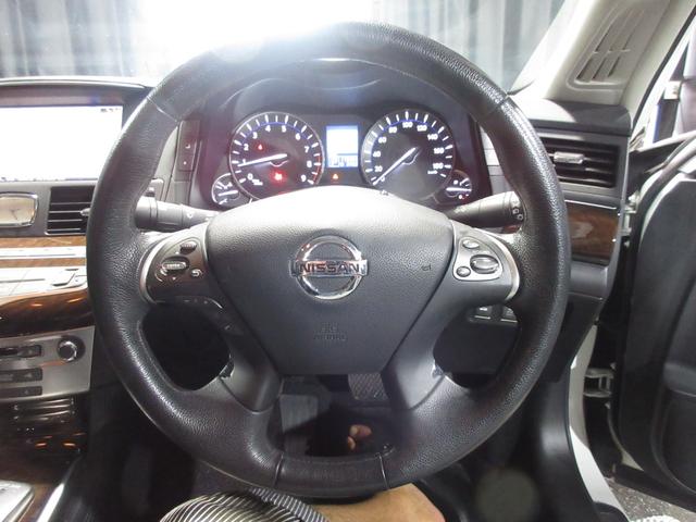 フーガ ３７０ＧＴ　クルコン　黒革　インパルエアロ　グリル　ダクト　ＨＤＤナビ　Ｂｌｕｅｔｏｏｔｈ　フルセグ　ＤＶＤ　ＣＤ　Ｂカメラ　ＥＴＣ　シートヒーター　クーラー　オットマン　社外１９ＡＷ　スマートキー（64枚目）