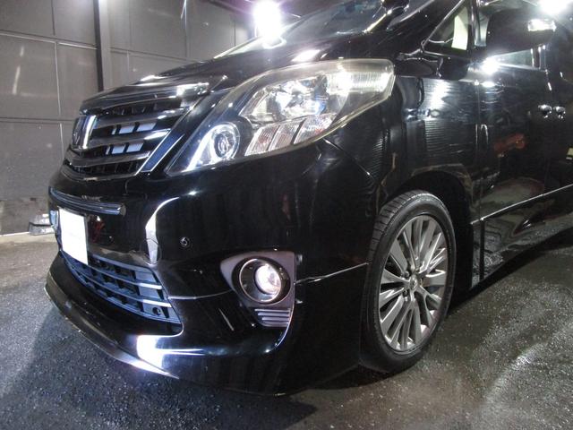 アルファード ２４０Ｓ　タイプゴールド　後期　モデリスタエアロ　クルコン　両側パワスラ　ハーフレザー　ＨＤＤナビ　フルセグ　Ｂｌｕｅｔｏｏｔｈ　ＤＶＤ　ＣＤ　Ｂカメラ　ＥＴＣ　ソナー　スマートキー　プッシュスタート（38枚目）