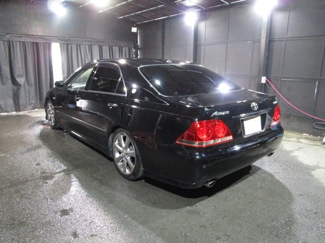 クラウン アスリート　６０ｔｈスペシャルエディション　後期　クルコン　ＨＤＤナビ　ＣＤ　バックカメラ　ＥＴＣ　ソナー　ローダウン　車高調　エアロ　スマートキー　プッシュスタート（5枚目）