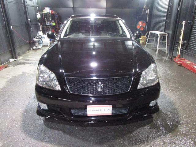 クラウン アスリート　６０ｔｈスペシャルエディション　後期　クルコン　ＨＤＤナビ　ＣＤ　バックカメラ　ＥＴＣ　ソナー　ローダウン　車高調　エアロ　スマートキー　プッシュスタート（12枚目）