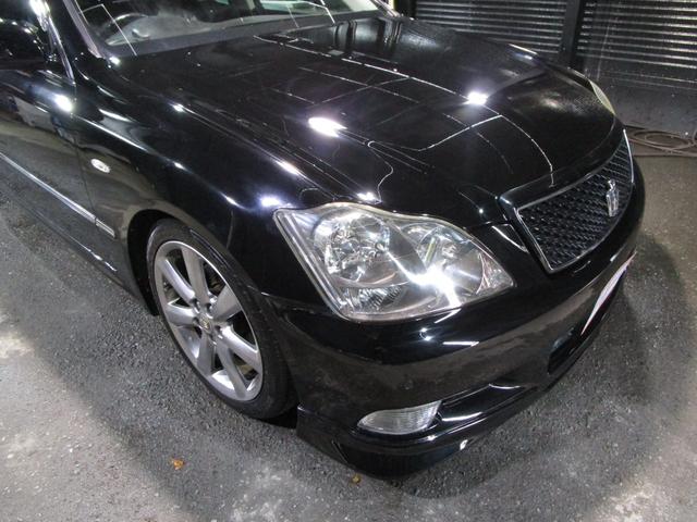 クラウン アスリート　６０ｔｈスペシャルエディション　後期　クルコン　ＨＤＤナビ　ＣＤ　バックカメラ　ＥＴＣ　ソナー　ローダウン　車高調　エアロ　スマートキー　プッシュスタート（22枚目）