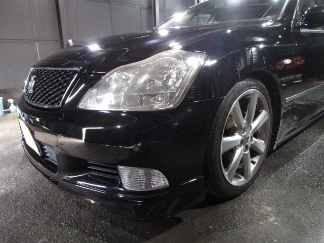 クラウン アスリート　６０ｔｈスペシャルエディション　後期　クルコン　ＨＤＤナビ　ＣＤ　バックカメラ　ＥＴＣ　ソナー　ローダウン　車高調　エアロ　スマートキー　プッシュスタート（38枚目）