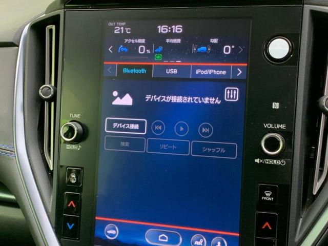 レヴォーグ ４ＷＤ　ＧＴ－Ｈ　ＥＸ　保証書／純正　１１．６インチ　ＳＤナビ／デジタルインナーミラー／アイサイト／シートヒーター　全席／車線逸脱防止支援システム／パーキングアシスト　バックガイド／電動バックドア　衝突被害軽減システム（11枚目）