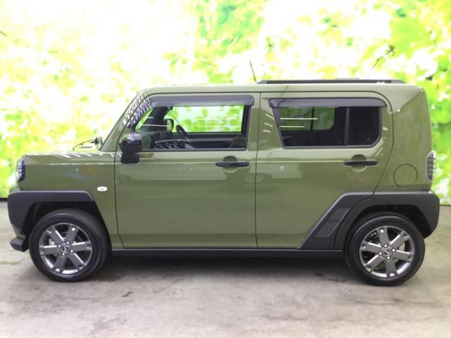 タフト Ｇダーククロムベンチャー　サンルーフ／保証書／衝突安全装置／シートヒーター／車線逸脱防止支援システム／パーキングアシスト　バックガイド／ヘッドランプ　ＬＥＤ／ＥＢＤ付ＡＢＳ／横滑り防止装置／アイドリングストップ　ワンオーナー（2枚目）