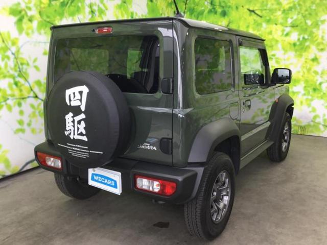 ジムニーシエラ ４ＷＤ　ＪＣ　新品タイヤ／保証書／衝突安全装置／シートヒーター／車線逸脱防止支援システム／ヘッドランプ　ＬＥＤ／ＥＴＣ／ＥＢＤ付ＡＢＳ／横滑り防止装置／アイドリングストップ／クルーズコントロール／禁煙車　４ＷＤ（3枚目）
