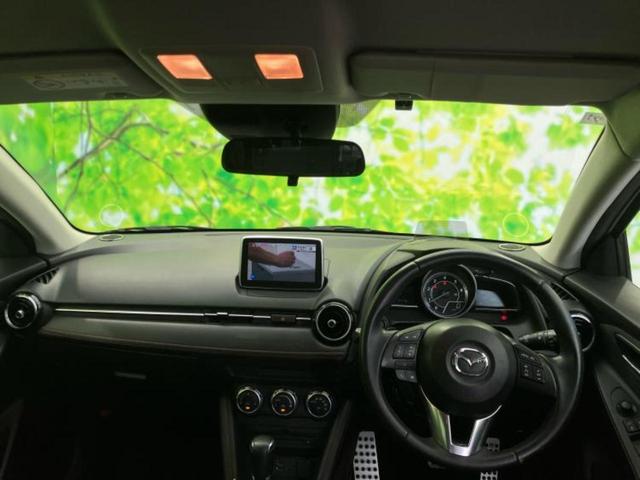 デミオ ＸＤツーリング　新品タイヤ／保証書／純正　ＳＤナビ／衝突安全装置／車線逸脱防止支援システム／ヘッドランプ　ＬＥＤ／Ｂｌｕｅｔｏｏｔｈ接続／ＥＴＣ／ＥＢＤ付ＡＢＳ／横滑り防止装置／アイドリングストップ　バックカメラ（35枚目）