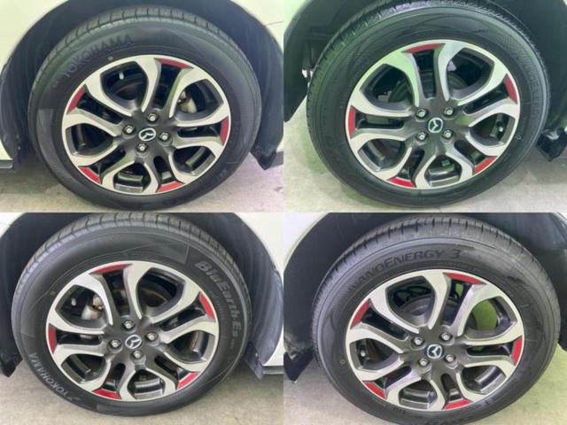 デミオ ＸＤツーリング　新品タイヤ／保証書／純正　ＳＤナビ／衝突安全装置／車線逸脱防止支援システム／ヘッドランプ　ＬＥＤ／Ｂｌｕｅｔｏｏｔｈ接続／ＥＴＣ／ＥＢＤ付ＡＢＳ／横滑り防止装置／アイドリングストップ　バックカメラ（44枚目）