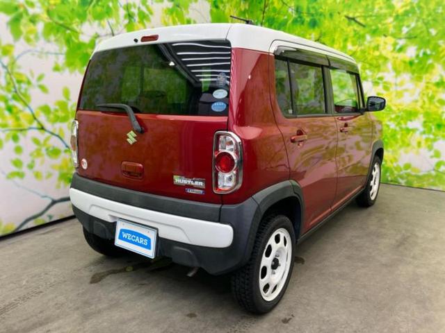 ハスラー Ｊスタイル　保証書／ディスプレイオーディオ／セーフティサポート（スズキ）／シートヒーター　運転席／ヘッドランプ　ＨＩＤ／ＥＴＣ／ＥＢＤ付ＡＢＳ／横滑り防止装置／アイドリングストップ／エアバッグ　運転席（3枚目）