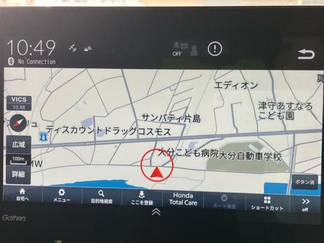 ステップワゴン ｅＨＥＶスパーダ　新品タイヤ／保証書／純正　９インチ　ＳＤナビ／衝突安全装置／両側電動スライドドア／シートヒーター／車線逸脱防止支援システム／シート　ハーフレザー／パーキングアシスト　バックガイド　衝突被害軽減システム（10枚目）