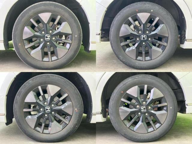 ステップワゴン ｅＨＥＶスパーダ　新品タイヤ／保証書／純正　９インチ　ＳＤナビ／衝突安全装置／両側電動スライドドア／シートヒーター／車線逸脱防止支援システム／シート　ハーフレザー／パーキングアシスト　バックガイド　衝突被害軽減システム（55枚目）