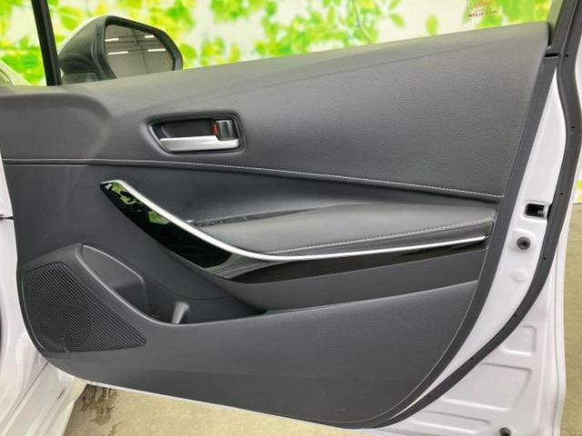 カローラスポーツ ハイブリッドG Z 新品タイヤ/保証書/ディスプレイオーディオ+ナビ9インチ/トヨタセーフティセンス/シートヒーター 前席/車線逸脱防止支援システム/シート ハーフレザー/ドライブレコーダー 前後 衝突被害軽減システム(19枚目)