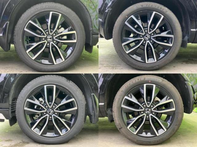 ヴェゼル ｅＨＥＶプレイ　新品タイヤ／ガラスルーフ／保証書／純正　ＳＤナビ／ホンダセンシング／シートヒーター／車線逸脱防止支援システム／シート　ハーフレザー／パーキングアシスト　バックガイド／電動バックドア　バックカメラ（49枚目）