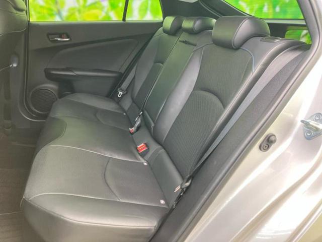 プリウス Aプレミアムツーリングセレクション 純正エアロ/保証書/純正 9インチ SDナビ/トヨタセーフティセンス/シートヒーター/車線逸脱防止支援システム/シート フルレザー/パーキングアシスト 自動操舵/ヘッドランプ LED 革シート ETC(7枚目)