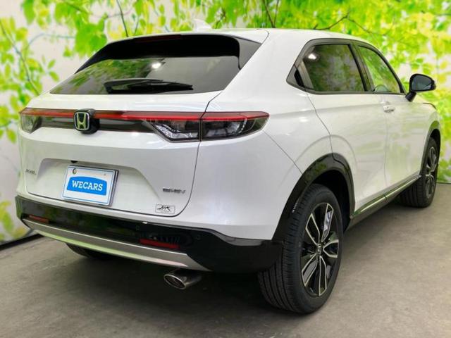ヴェゼル ｅＨＥＶ　Ｚ　純正　９インチ　ＳＤナビ／ホンダセンシング／シートヒーター　前席／車線逸脱防止支援システム／シート　ハーフレザー／電動バックドア／ドライブレコーダー　前後／ヘッドランプ　ＬＥＤ／ＵＳＢジャック　ＥＴＣ（3枚目）