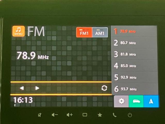 スペーシアカスタム ハイブリッドＸＳターボ　保証書／純正　９インチ　メモリーナビ／セーフティサポート（スズキ）／両側電動スライドドア／シートヒーター　前席／全方位モニター／車線逸脱防止支援システム／シート　ハーフレザー／登録済未使用車　ターボ（11枚目）